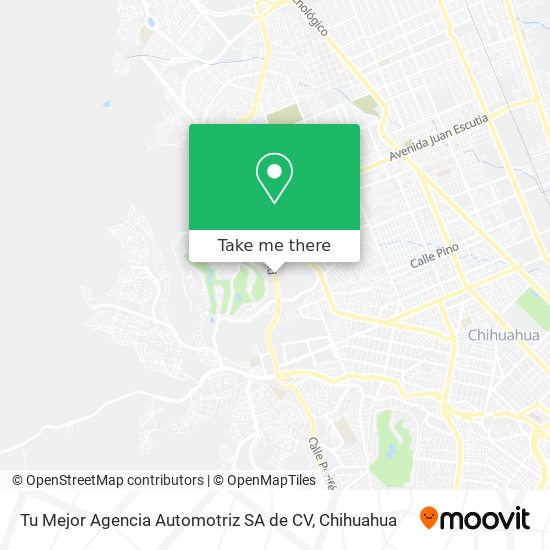 Tu Mejor Agencia Automotriz SA de CV map