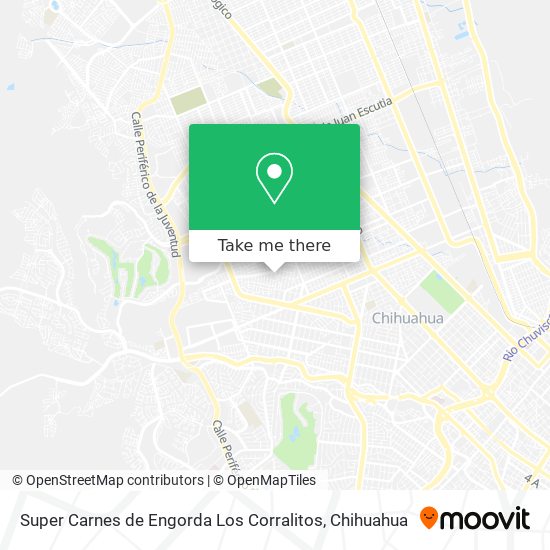 Super Carnes de Engorda Los Corralitos map