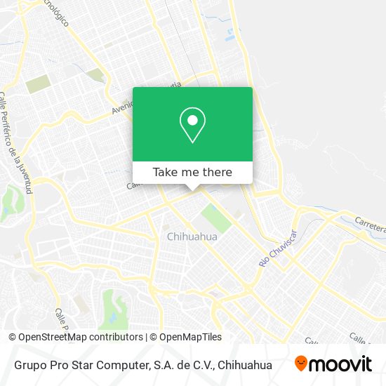Grupo Pro Star Computer, S.A. de C.V. map