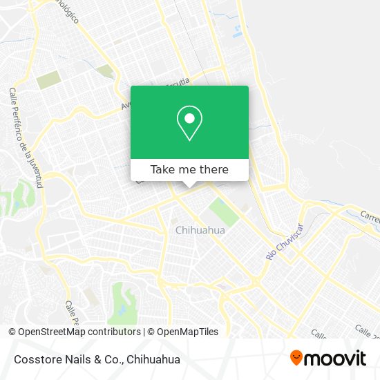 Mapa de Cosstore Nails & Co.