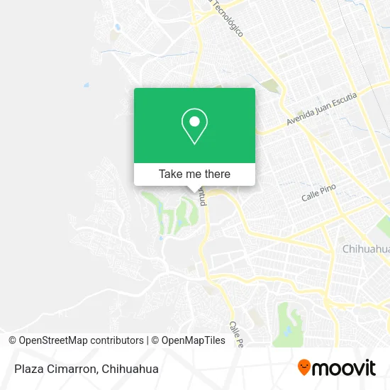 Plaza Cimarron map