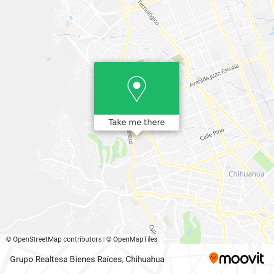 Grupo Realtesa Bienes Raíces map