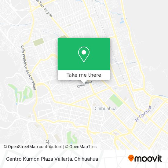 Centro Kumon Plaza Vallarta map