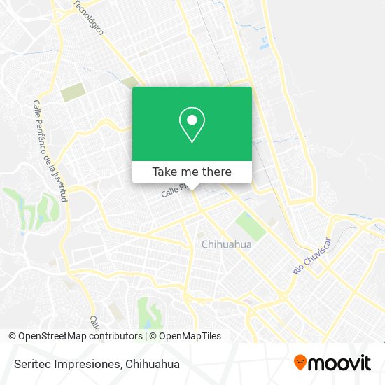 Seritec Impresiones map