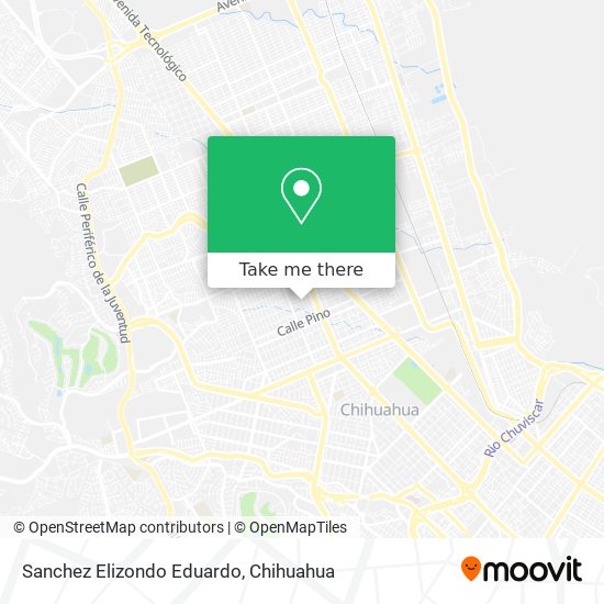 Mapa de Sanchez Elizondo Eduardo