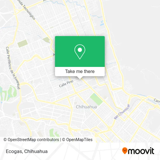 Mapa de Ecogas
