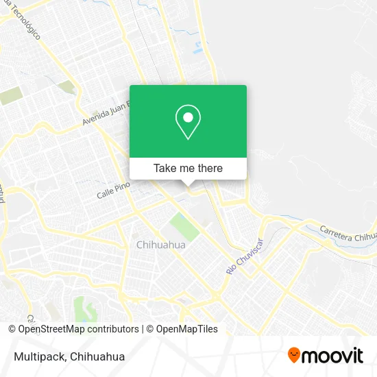 Mapa de Multipack