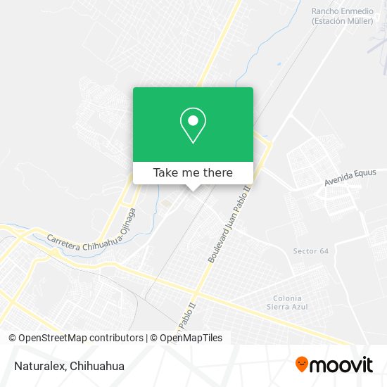 Naturalex map