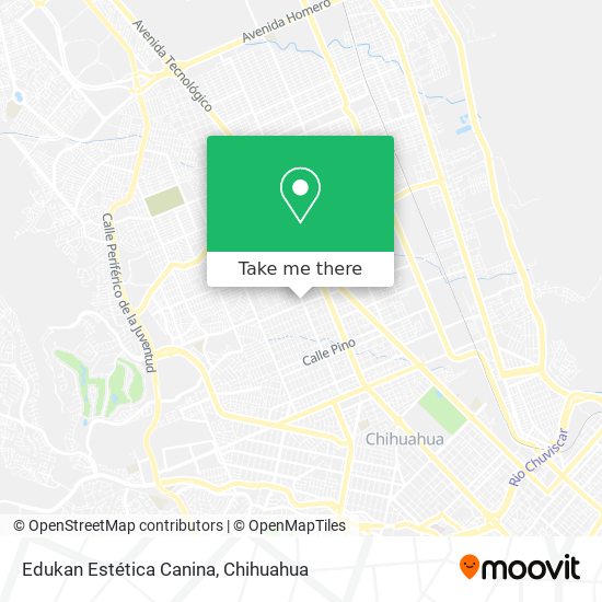 Edukan Estética Canina map