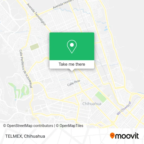 TELMEX map