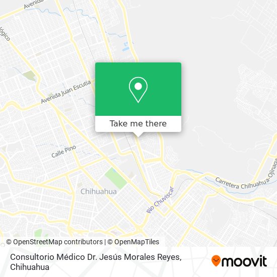 Consultorio Médico Dr. Jesús Morales Reyes map