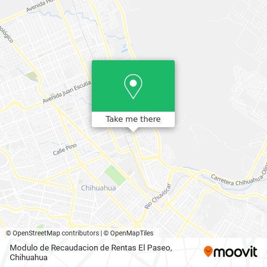 Modulo de Recaudacion de Rentas El Paseo map