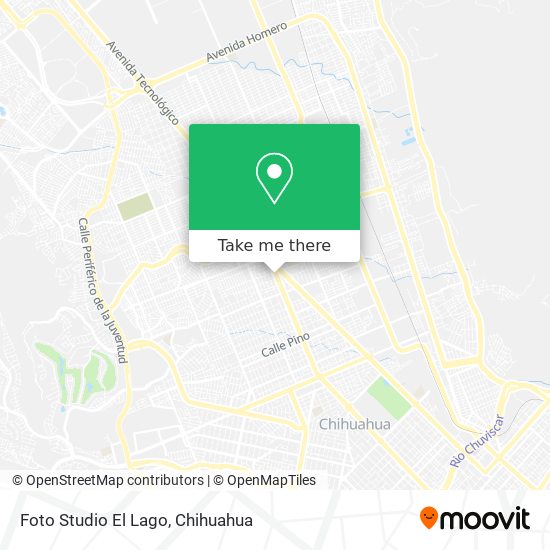 Mapa de Foto Studio El Lago