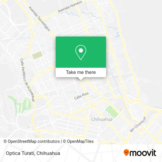 Mapa de Optica Turati