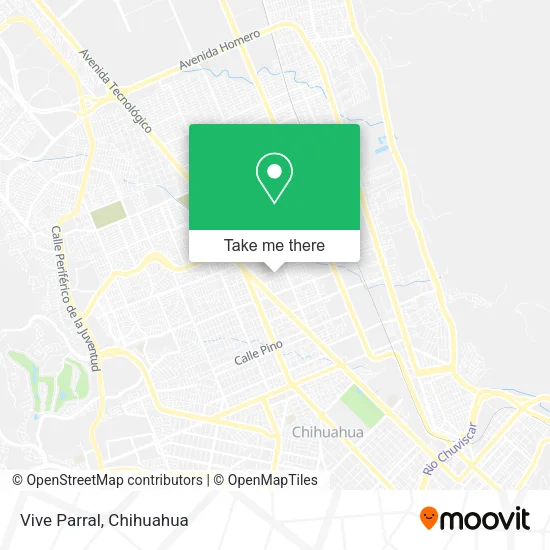 Mapa de Vive Parral