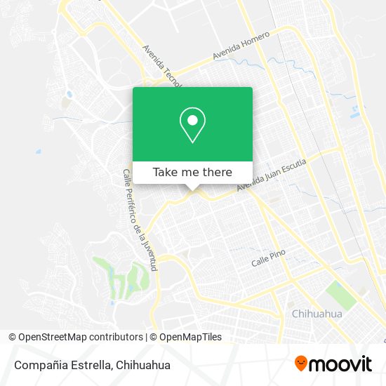 Compañia Estrella map