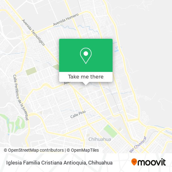 Iglesia Familia Cristiana Antioquia map