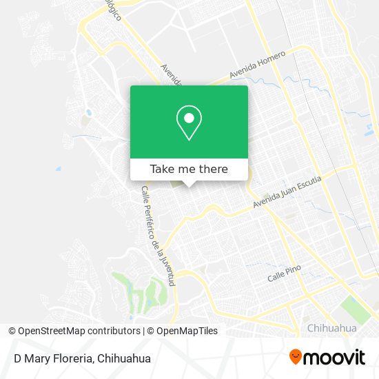 Mapa de D Mary Floreria