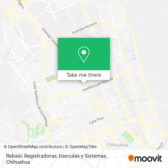 Rebasi: Registradoras, basculas y Sistemas map