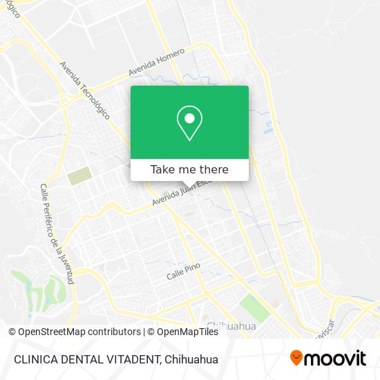 Mapa de CLINICA DENTAL VITADENT