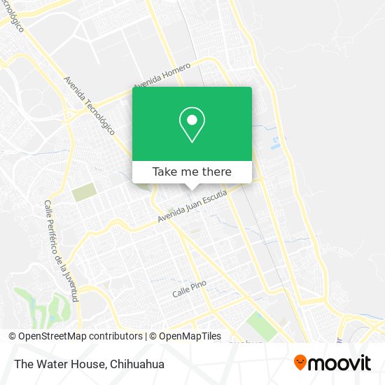 The Water House map
