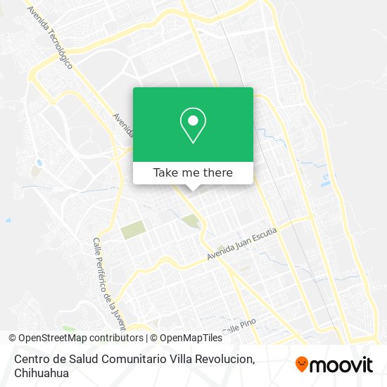 Centro de Salud Comunitario Villa Revolucion map