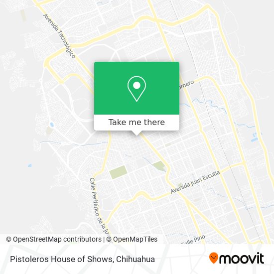 Mapa de Pistoleros House of Shows