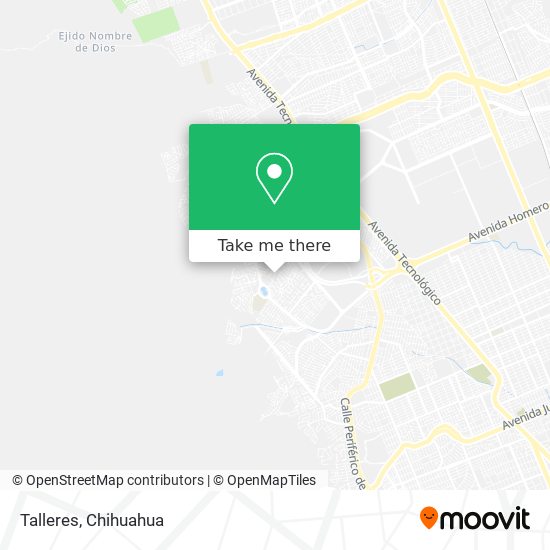 Talleres map