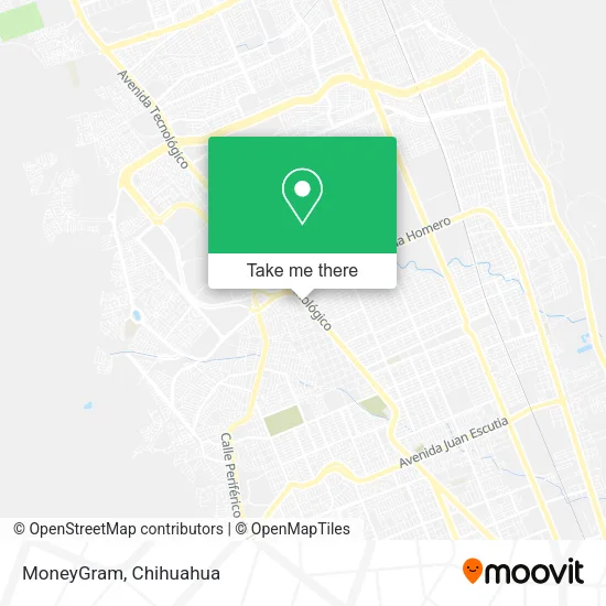 MoneyGram map