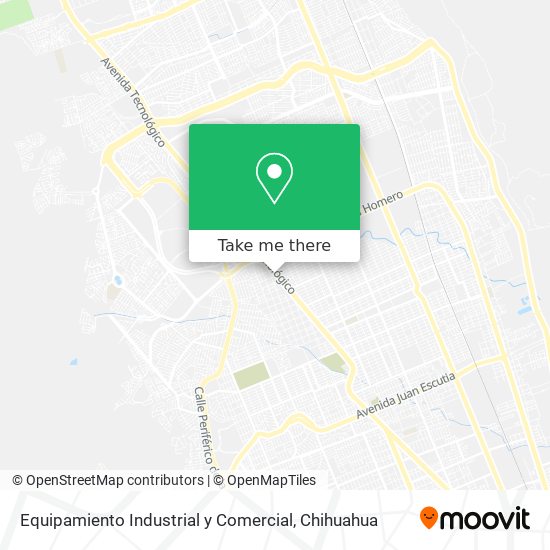 Mapa de Equipamiento Industrial y Comercial
