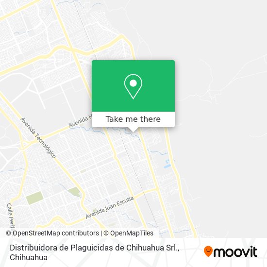 Distribuidora de Plaguicidas de Chihuahua Srl. map
