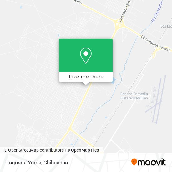 Taqueria Yuma map