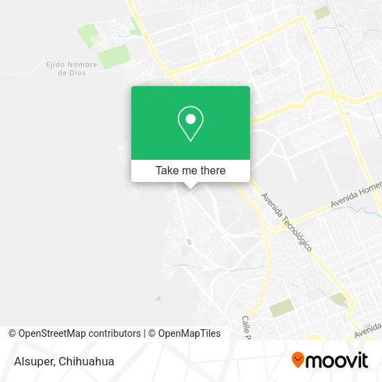 Mapa de Alsuper