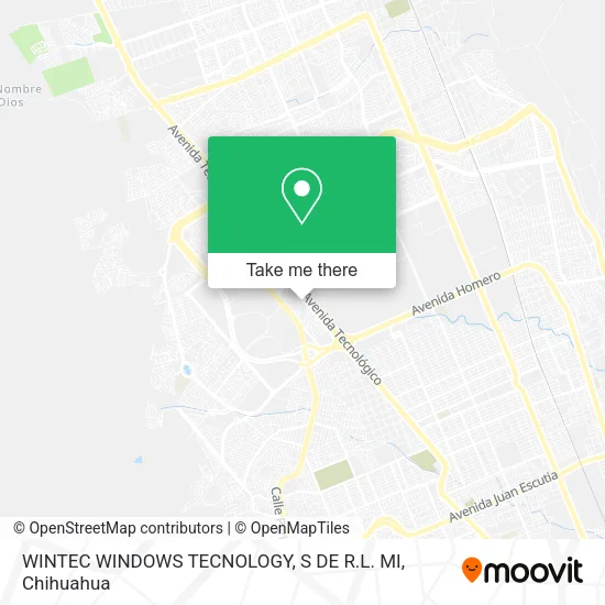 Mapa de WINTEC WINDOWS TECNOLOGY, S DE R.L. MI