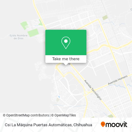 Csi La Máquina Puertas Automáticas map