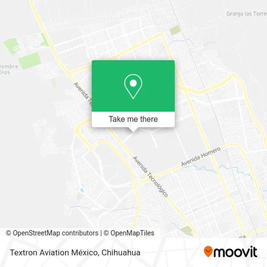 Textron Aviation México map