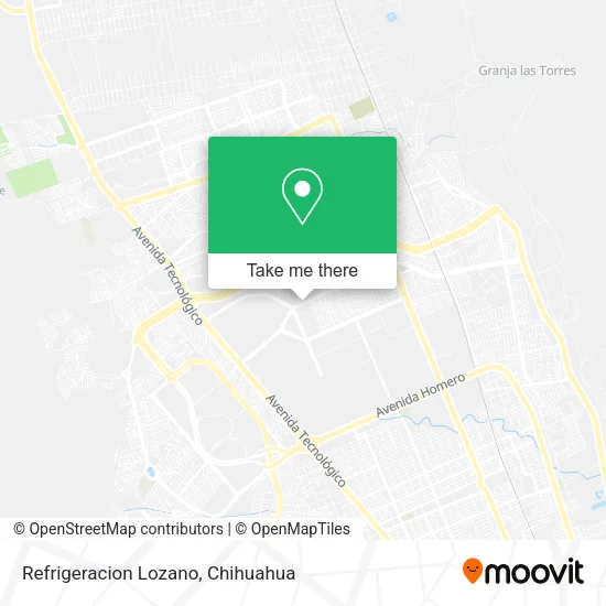 Mapa de Refrigeracion Lozano