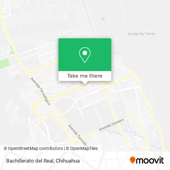 Mapa de Bachillerato del Real