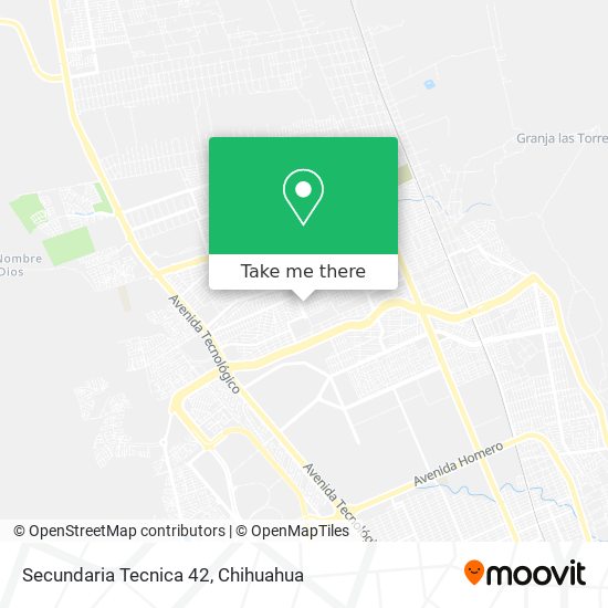 Secundaria Tecnica 42 map