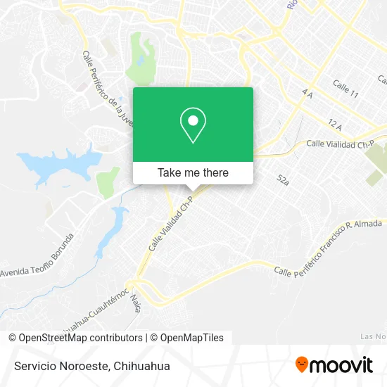 Mapa de Servicio Noroeste