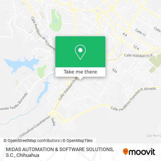 Mapa de MIDAS AUTOMATION & SOFTWARE SOLUTIONS, S.C.