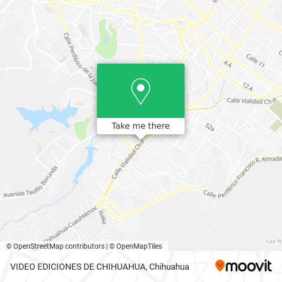 VIDEO EDICIONES DE CHIHUAHUA map