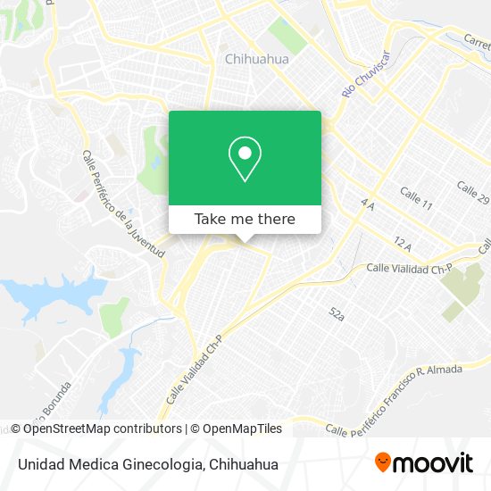 Unidad Medica Ginecologia map