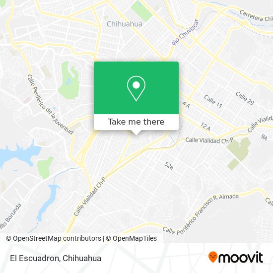 Mapa de El Escuadron