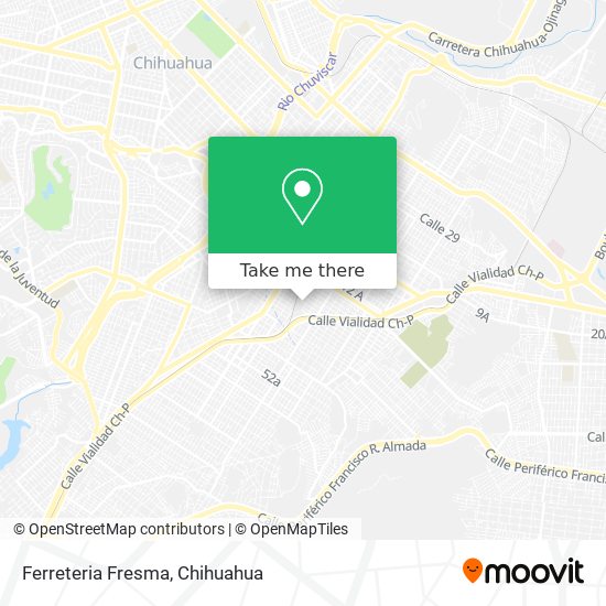 Mapa de Ferreteria Fresma