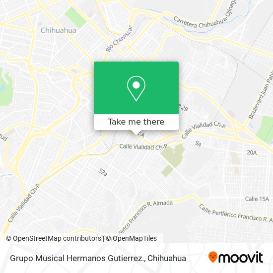 Grupo Musical Hermanos Gutierrez. map