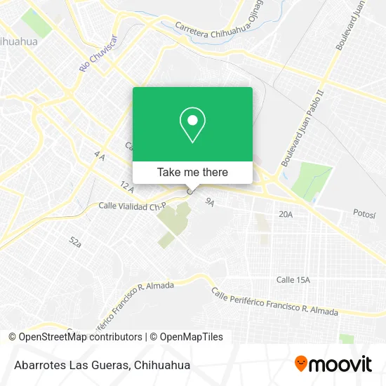 Abarrotes Las Gueras map