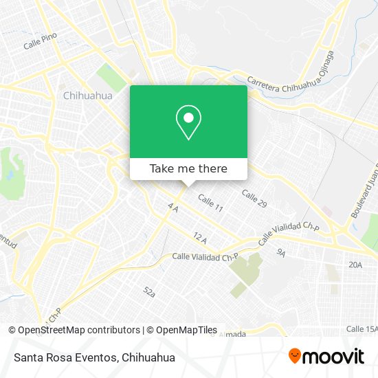 Mapa de Santa Rosa Eventos