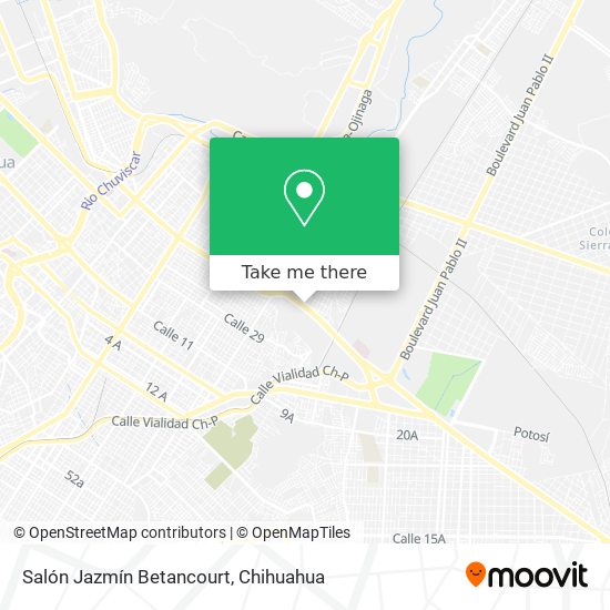 Salón Jazmín Betancourt map