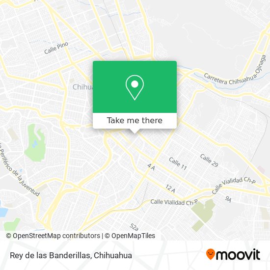 Rey de las Banderillas map